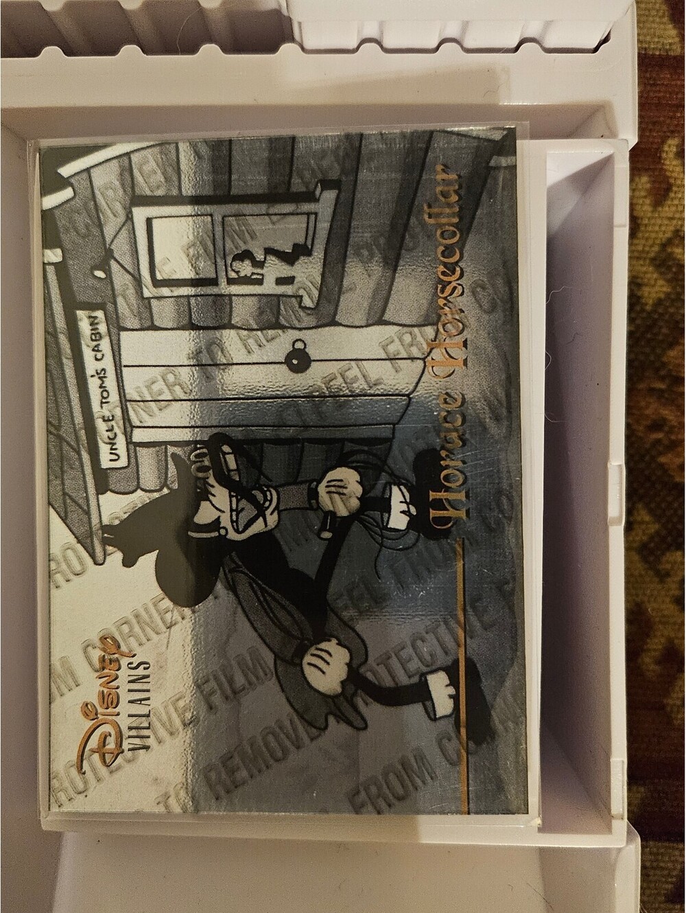 DISNEY PREMIUM Skybox Disney Villains Horace Horsecollar #89 Unpeeled